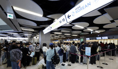 김포발 제주행 비행기 무더기 결항