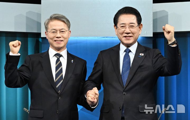 與 초대 전남광주통합시장 '운명의 날'…민형배 vs 김영록 승자는