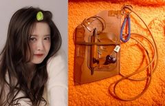 구혜선, 이번엔 23만원 파우치…"한 땀 한 땀 작업"