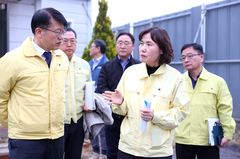 광명·경기도, 신안산선 사고현장 점검