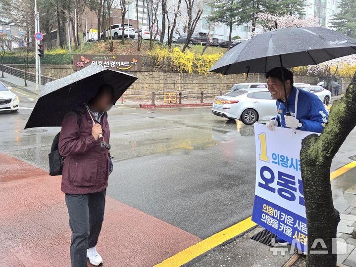 [6·3의왕]오동현 예비후보 "의왕 대변화 완수"