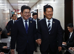 與서울시장 후보 정원오, 정청래와 회동…"원팀으로 승리"