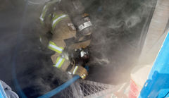 목포 해상서 정박 중이던 어선 화재…인명 피해 없어