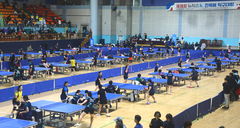 제18회 뉴시스 전북배 탁구대회 성황…1200여명 한자리에