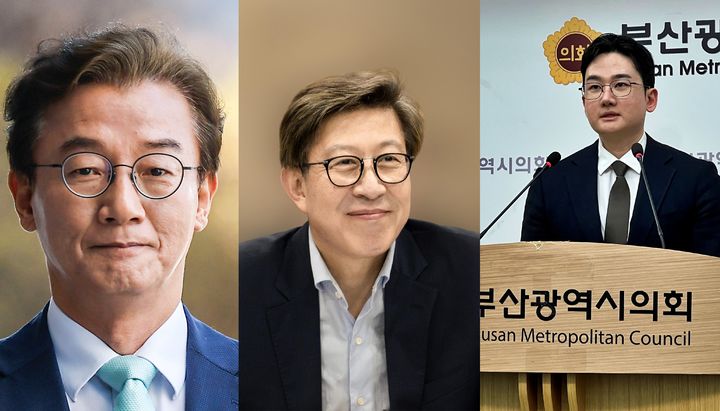 부산시장 선거 3파전, 박형준·전재수·정이한 '격돌'