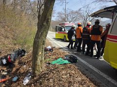 순창 복흥서 경운기 피하다 전도, 오토바이 운전자 숨져