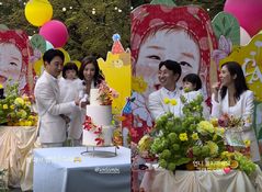 손담비, 행복한 결혼 생활…딸 해이양 돌잔치 공개