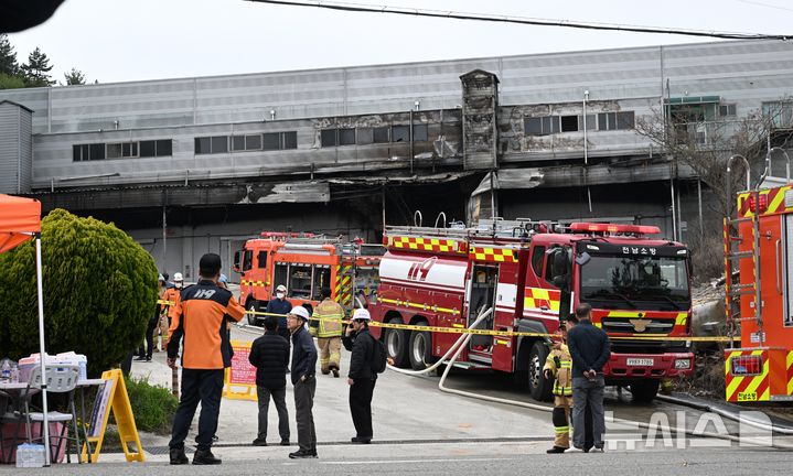 완도 화재 순직 소방관 13일 합동분향소·14일 영결식 거행