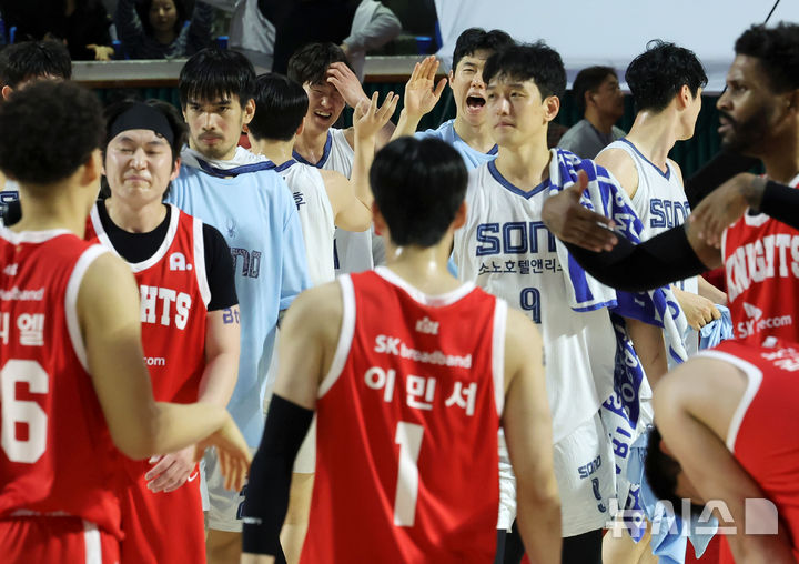 SK 상대로 76-105 승리한 소노