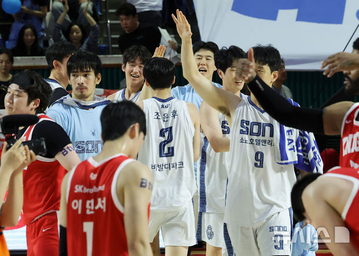 SK 상대로 76-105 승리한 소노