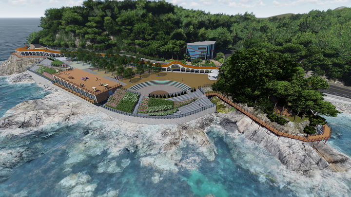 삼척 새천년도로 '해파랑 감성공원' 조성 본격 나선다