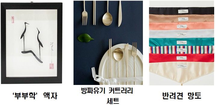 이 대통령, 폴란드 총리에게 '부부학 액자·반려견 망토·스마트워치' 선물