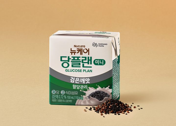 대상웰라이프, 당뇨 환자 위한 '뉴케어 당플랜 미니 검은깨맛' 선봬