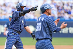 삼성 구자욱, 왼쪽 갈비뼈 실금…박진만 감독 "복귀 시기 판단 어려워"