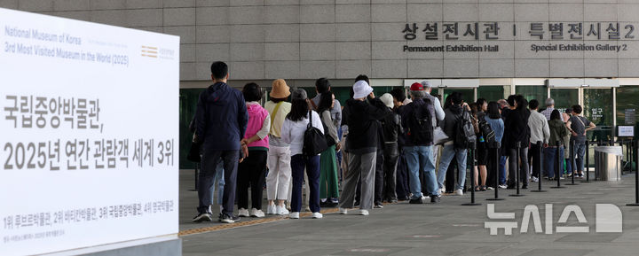 [국중박 유료화①] 국중박, 유료화 연구용역 진행…8월께 검토 윤곽