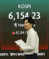 코스피, 6,100선 출발