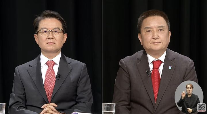 국힘 충북지사 경선 토론회…김영환·윤갑근 "강한 충북" 한목소리