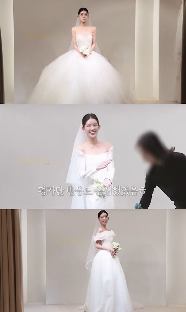 최진실 딸 준희, 웨딩드레스 자태 