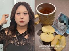 "열심히 식단 중"…30㎏ 감량 풍자, 아침 메뉴는 '이것'