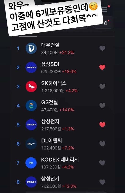 미나, 주식 대박 터졌다…