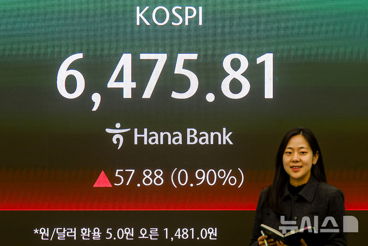 코스피 사흘 연속 최고치 경신 [뉴시스Pic]