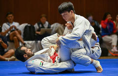 주짓수 박재운, 아시안 비치 게임 77㎏급 정상