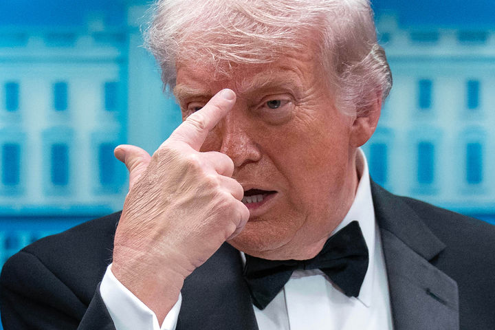 백악관 만찬 행사 총격 사건, 트럼프 피신 [뉴시스Pic]