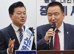 [지선 D-30]충북지사 선거…'중앙 소통' 신용한 vs '현역 귀환' 김영환