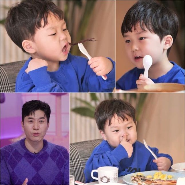 김준호 아들 3살인데 까나리 먹방…김종민 깜짝