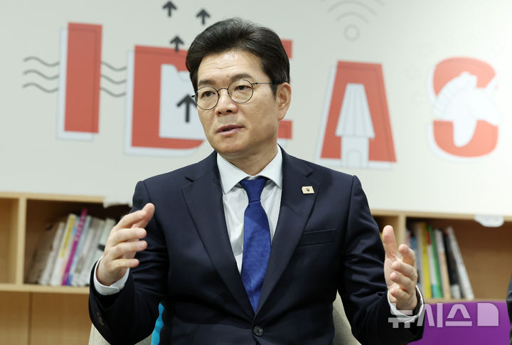 정원오 "청년창업가 1000명 키우겠다" [뉴시스Pic]