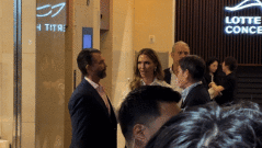 [현장]"트럼프 주니어까지 떴다" 정용진 부인 한지희 데뷔 무대에 관심 집중