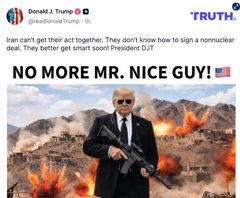 트럼프, 이란에 "빨리 정신 차려라…더이상 착한 척 할 수 없다" 경고