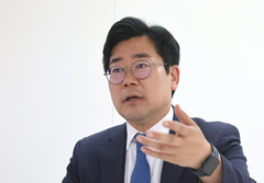 박찬대 인천시장 예비후보, 뉴시스와 인터뷰