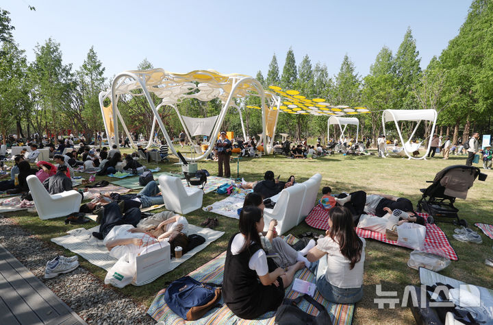 역대 최대 규모 '서울국제정원박람회' 서울숲서 개막 [뉴시스Pic]