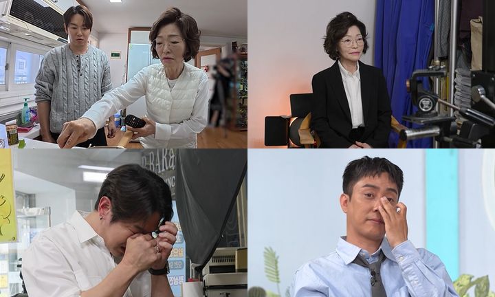 환희, 방송서 오열…母 돌발 행동에 눈물바다