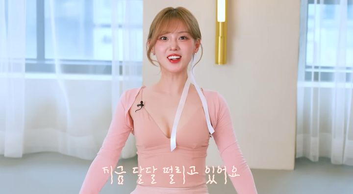 케플러 김채현, 발레복 노출 지적에 