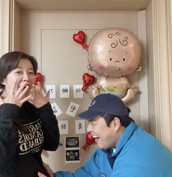 김승혜·김해준, 결혼 2년 만에 부모 된다…임신 17주