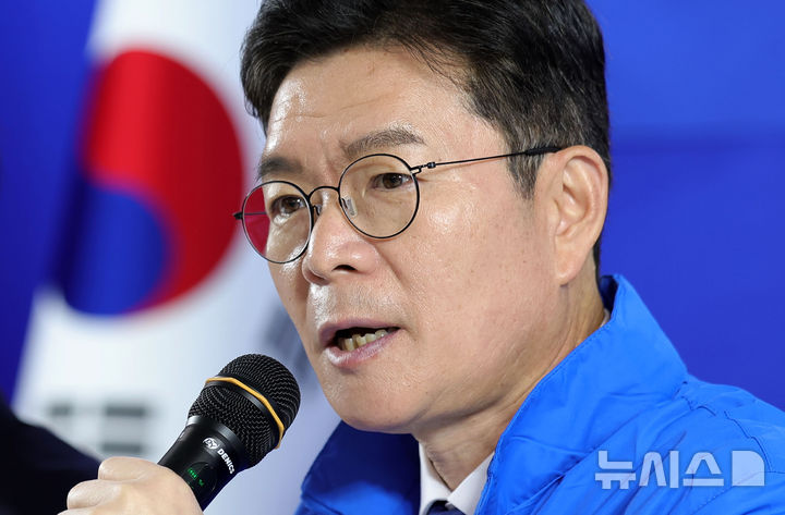 정원오 "오세훈 당선되면 4년 내내 시끄럽고 정쟁 발생할 것" [뉴시스Pic]