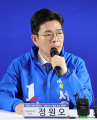 정원오, 어린이 공약 발표…24시간 소아진료 체계·독서 교육 강화