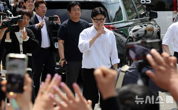 예비후보 등록 마친 한동훈