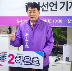 [6·3군포]하은호, 지지세 확산 본격화…"시민만 보겠다"