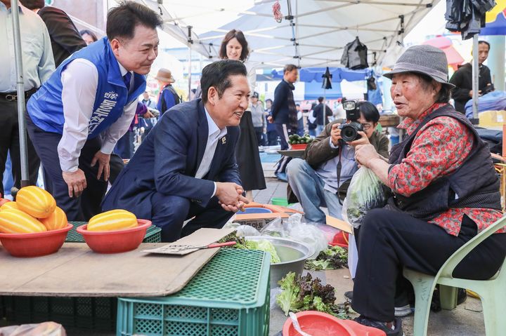 동두천 지원 나선 정청래 대표