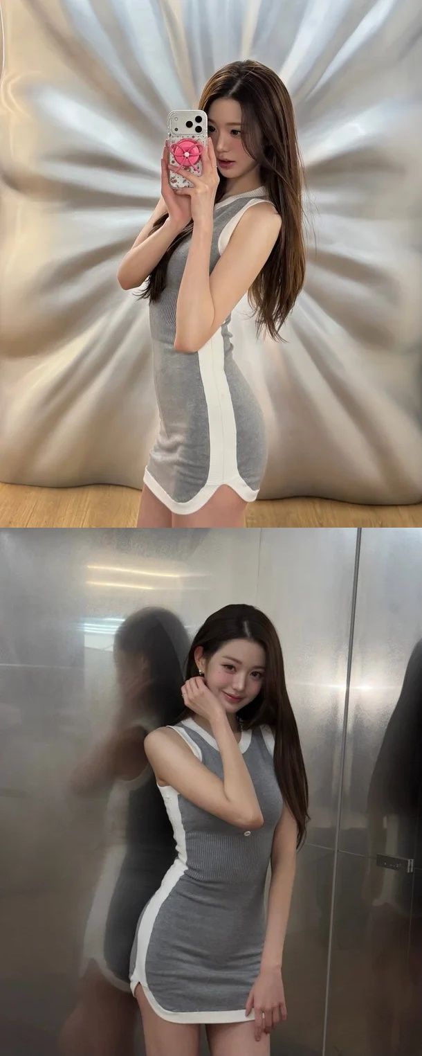 장원영, CG 같은 몸매…'좋아요' 폭발
