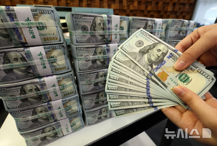 환율 방어에 투입된 달러…5월 외환보유액 감소
