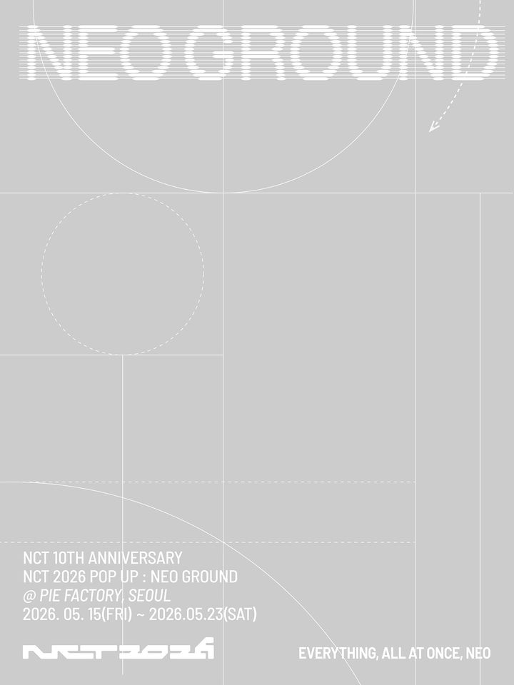 NCT, 브랜드 론칭 10주년 기념 대규모 팝업…'네오 그라운드'