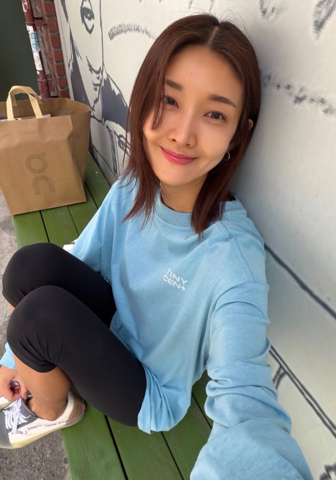 김빈우, 새벽 댄스 파티 사과 