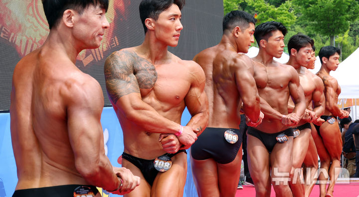 우리가 바로 몸짱 소방관 [뉴시스Pic]