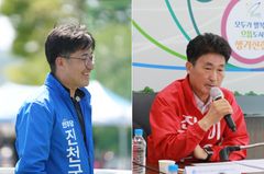 [6·3진천]김명식 "관광형 파크골프장", 이양섭 "농업·노인 복지"