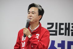 [6·3충남] 김태흠 "내일을 위한 씨감자는 남겨둬야"