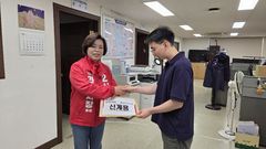 '징검다리 3선' 도전장 신계용, 후보등록…"힘 모아달라"[6·3과천]